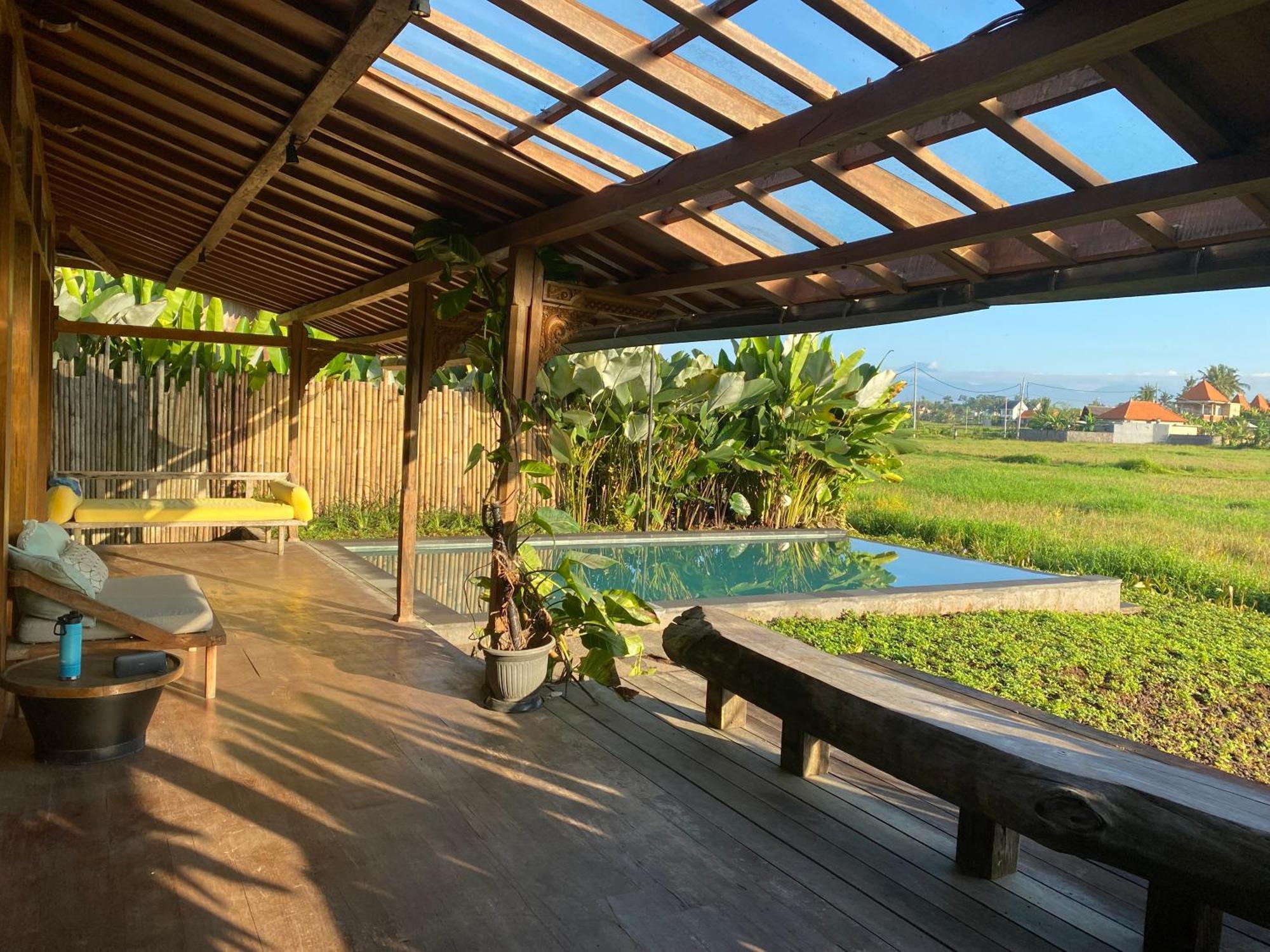 Madura - New 3 Bedroom W/ Rice Paddy View Villa *